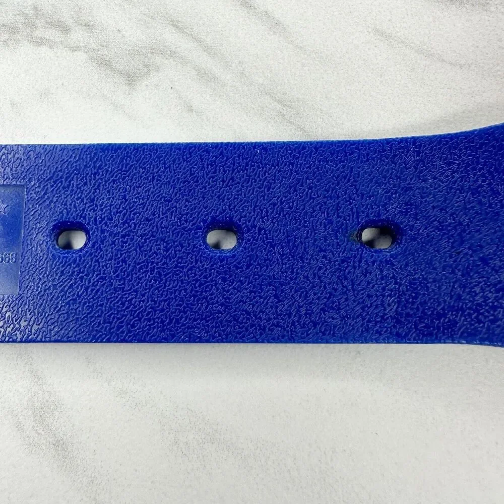 Adidas Blue Stretch Baseball Belt Youth One Size OS